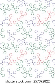 Abstract seamless medical background. EPS10 vector illustration