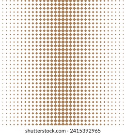 abstract seamless minimalistic brown halftone dot pattern.