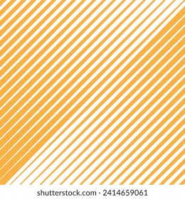 abstract seamless minimalistic orange diagonal corner line pattern.