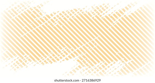 Patrón de línea de esquina diagonal naranja minimalista abstracto sin fisuras.