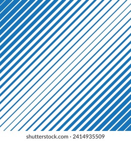 abstract seamless minimalistic thin to thick blue line pattern.