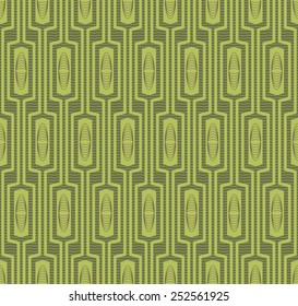 Abstract seamless modern pattern in contrasting shades of green