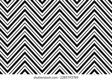 abstract seamless monochrome diagonal black wave line pattern.