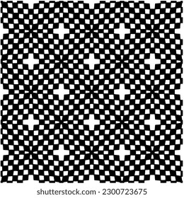 Abstract seamless monochrome pattern on white background for coloring. Design for banner, card, invitation, postcard, textile, fabric, wrapping paper, coloring book.