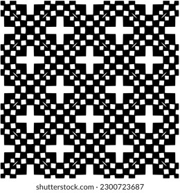 Resumen de un patrón monocromo sin fisuras sobre fondo blanco para colorear. Diseño para banner, tarjeta, invitación, postal, textil, tela, papel envolvente, libro de colorantes.
