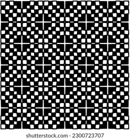 Abstract seamless monochrome pattern on white background for coloring. Design for banner, card, invitation, postcard, textile, fabric, wrapping paper, coloring book.