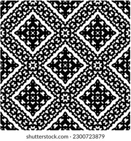 Resumen de un patrón monocromo sin fisuras sobre fondo blanco para colorear. Diseño para banner, tarjeta, invitación, postal, textil, tela, papel envolvente, libro de colorantes.