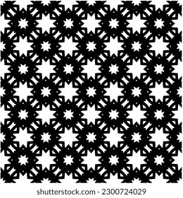 Resumen de un patrón monocromo sin fisuras sobre fondo blanco para colorear. Diseño para banner, tarjeta, invitación, postal, textil, tela, papel envolvente, libro de colorantes.