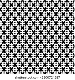 Abstract seamless monochrome pattern on white background for coloring. Design for banner, card, invitation, postcard, textile, fabric, wrapping paper, coloring book.