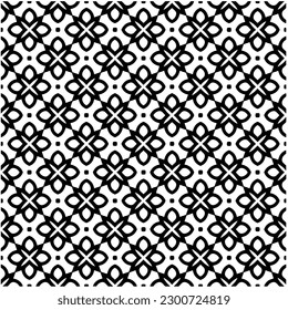 Resumen de un patrón monocromo sin fisuras sobre fondo blanco para colorear. Diseño para banner, tarjeta, invitación, postal, textil, tela, papel envolvente, libro de colorantes.