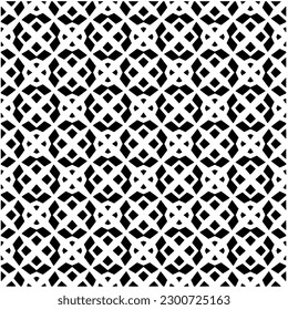 Resumen de un patrón monocromo sin fisuras sobre fondo blanco para colorear. Diseño para banner, tarjeta, invitación, postal, textil, tela, papel envolvente, libro de colorantes.