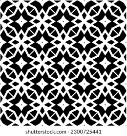 Resumen de un patrón monocromo sin fisuras sobre fondo blanco para colorear. Diseño para banner, tarjeta, invitación, postal, textil, tela, papel envolvente, libro de colorantes.