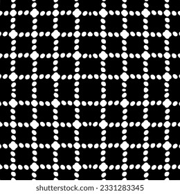 Abstract seamless monochrome pattern on white background for coloring Repeating pattern for banner, card, invitation, postcard, textile, fabric, wrapping paper.
