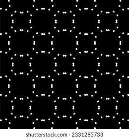 Abstract seamless monochrome pattern on white background for coloring. Design for banner, card, invitation, postcard, textile, fabric, wrapping paper.