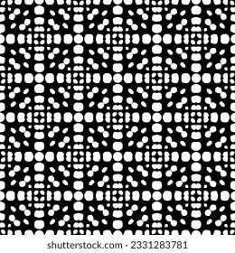 Resumen de patrón monocromo sin fisuras sobre fondo blanco para colorear Patrón repetitivo para banner, tarjeta, invitación, postal, textil, tela, papel envolvente.