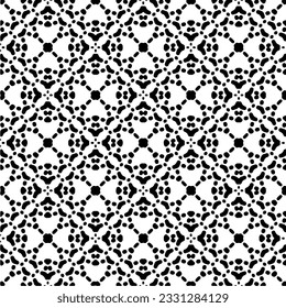 Abstract seamless monochrome pattern on white background for coloring Repeating pattern for banner, card, invitation, postcard, textile, fabric, wrapping paper.