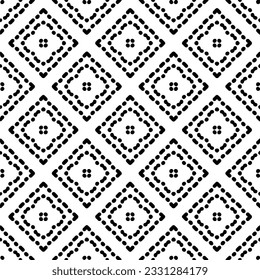 Abstract seamless monochrome pattern on white background for coloring Repeating pattern for banner, card, invitation, postcard, textile, fabric, wrapping paper.