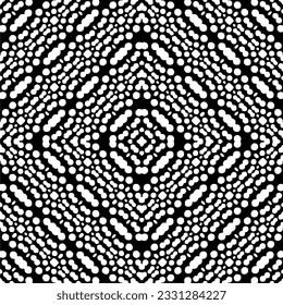 Abstract seamless monochrome pattern on white background for coloring Repeating pattern for banner, card, invitation, postcard, textile, fabric, wrapping paper.