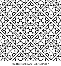 Abstract seamless monochrome pattern on white background for coloring Repeating pattern for banner, card, invitation, postcard, textile, fabric, wrapping paper.