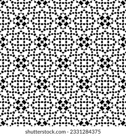 Abstract seamless monochrome pattern on white background for coloring Repeating pattern for banner, card, invitation, postcard, textile, fabric, wrapping paper.