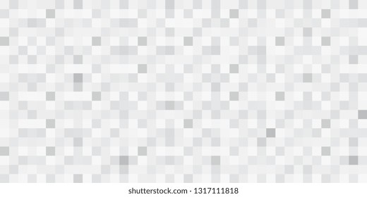 Abstract seamless mosaic background. Grey squares.