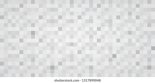 Abstract seamless mosaic background. Grey squares.