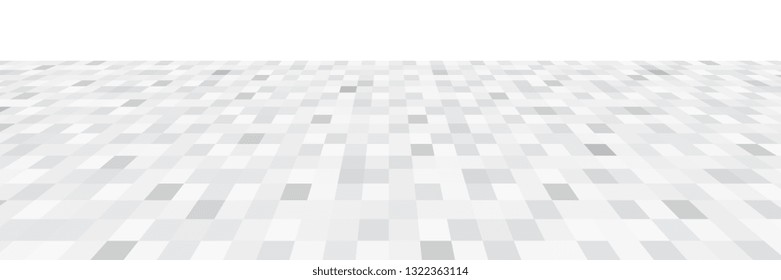 Abstract seamless mosaic background. Grey squares.