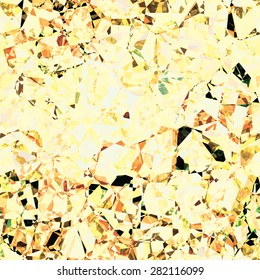 Abstract seamless mosaic crystal diamond colorful background