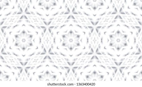 Abstract seamless mosaic with kaleidoscopes. Psychedelic seamless patterns.