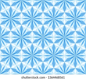 Abstract seamless mosaic with kaleidoscopes. Psychedelic seamless patterns.