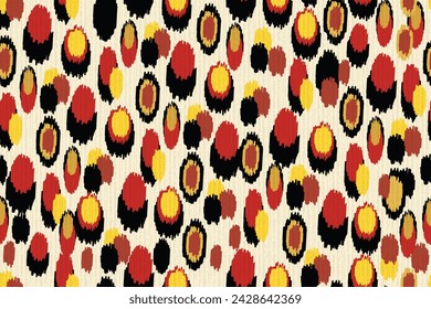 abstract seamless motif fabric patterns, abstract ikat, carpet, fabric, batik
