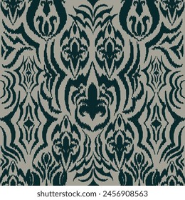 abstract seamless motif fabric patterns, abstract ikat, carpet, fabric, batik
