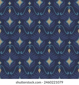 patrones de tela con motivos sin costuras abstractos, ikat abstracto, alfombra, tela, batik
