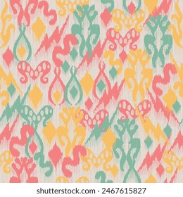 abstract seamless motif fabric patterns, abstract ikat, carpet, fabric, batik
