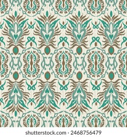 abstract seamless motif fabric patterns, abstract ikat, carpet, fabric, batik
