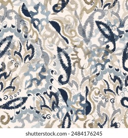 abstract seamless motif fabric patterns, abstract ikat, carpet, fabric, batik
