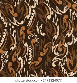 abstract seamless motif fabric patterns, abstract ikat, carpet, fabric, batik
