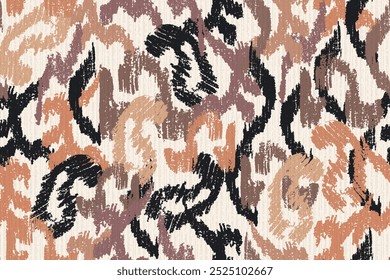 abstract seamless motif fabric patterns, abstract ikat, carpet, fabric, batik
