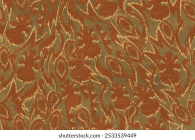 abstract seamless motif fabric patterns, abstract ikat, carpet, fabric, batik
