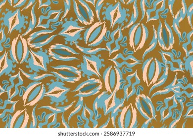 abstract seamless motif fabric patterns, abstract ikat, carpet, fabric, batik
