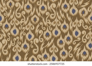 abstract seamless motif fabric patterns, abstract ikat, carpet, fabric, batik
