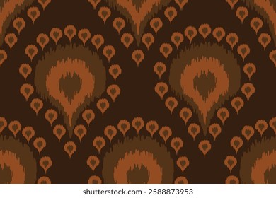 abstract seamless motif fabric patterns, abstract ikat, carpet, fabric, batik	
