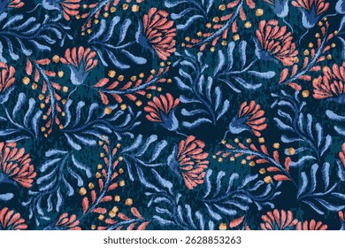abstract seamless motif fabric patterns, abstract ikat, carpet, fabric, batik	