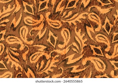 abstract seamless motif fabric patterns, abstract ikat, carpet, fabric, batik