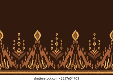 abstract seamless motif fabric patterns, abstract ikat, carpet, fabric, batik	
