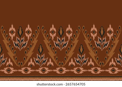 abstract seamless motif fabric patterns, abstract ikat, carpet, fabric, batik	