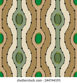 Abstract seamless multicolored painted by pattern for your design