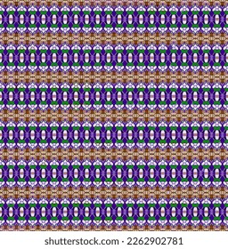 Abstract seamless multicolored pattern with small elements. Vector background