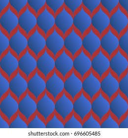 Abstract seamless multicolored texture usa style fashion pattern
