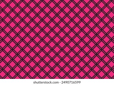 Abstract seamless Neon Square Grid Pattern Background design - vector design